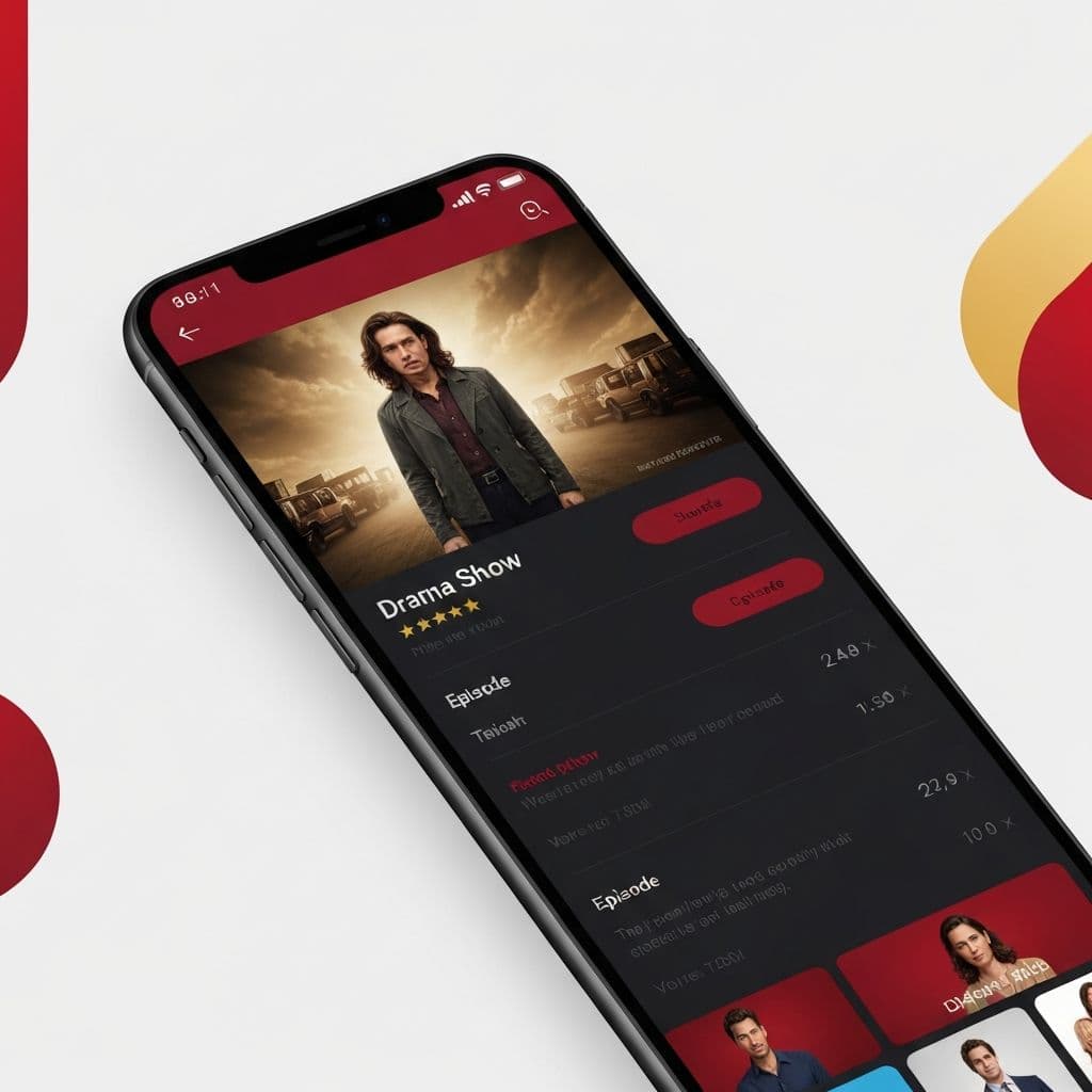 Drama show detail page with episodes